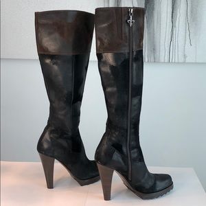 Donald J Pliner  Black Boot.